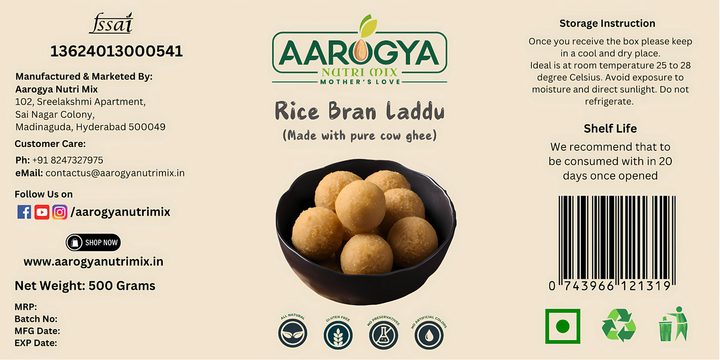 Rice Bran Laddu